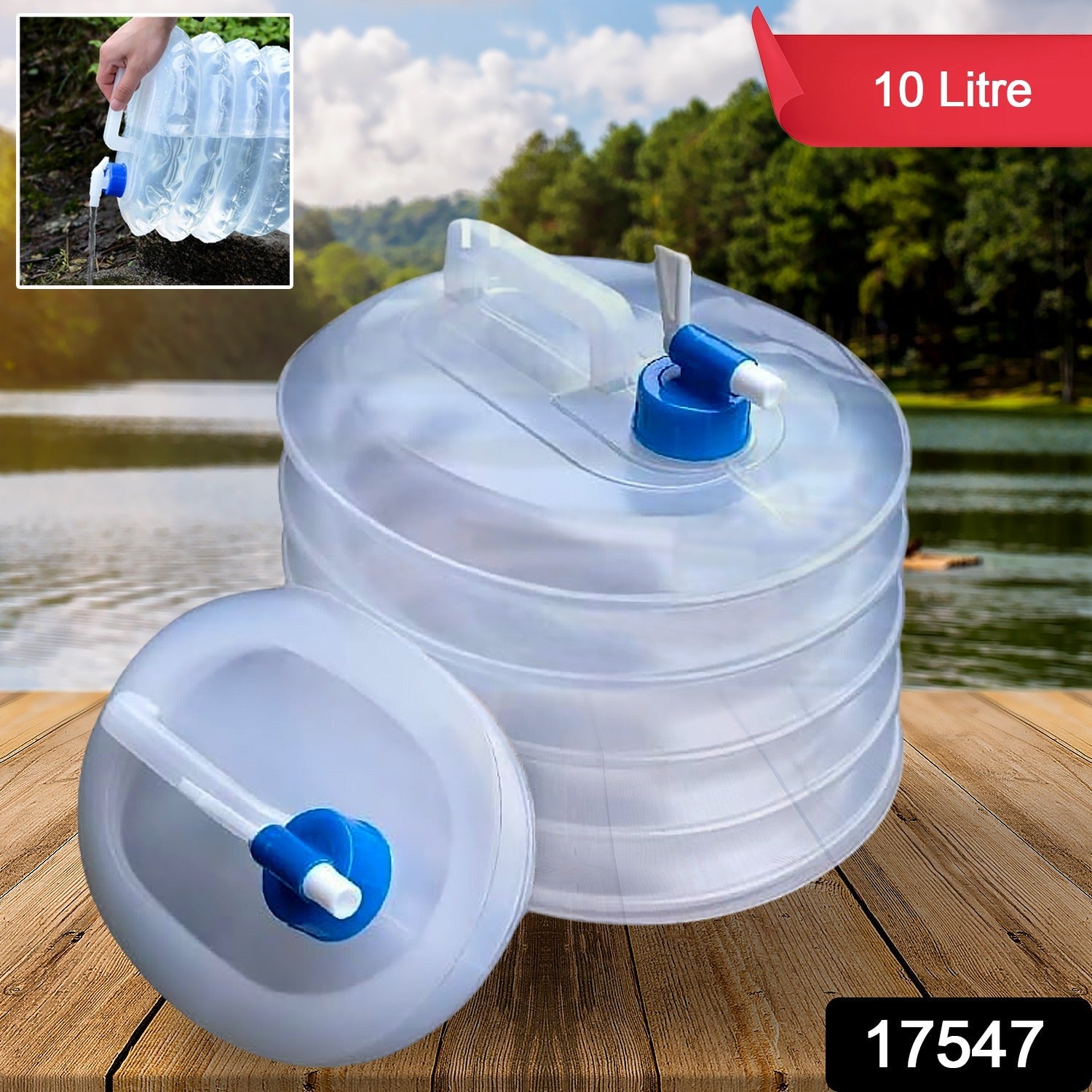Outdoor Camping Collapsible Portable Water Container with Carry Handle Tap Valve Large Food Grade Outdoor Camping Collapsible Portable Water Container with Carry Handle Tap Valve Large Food Grade
